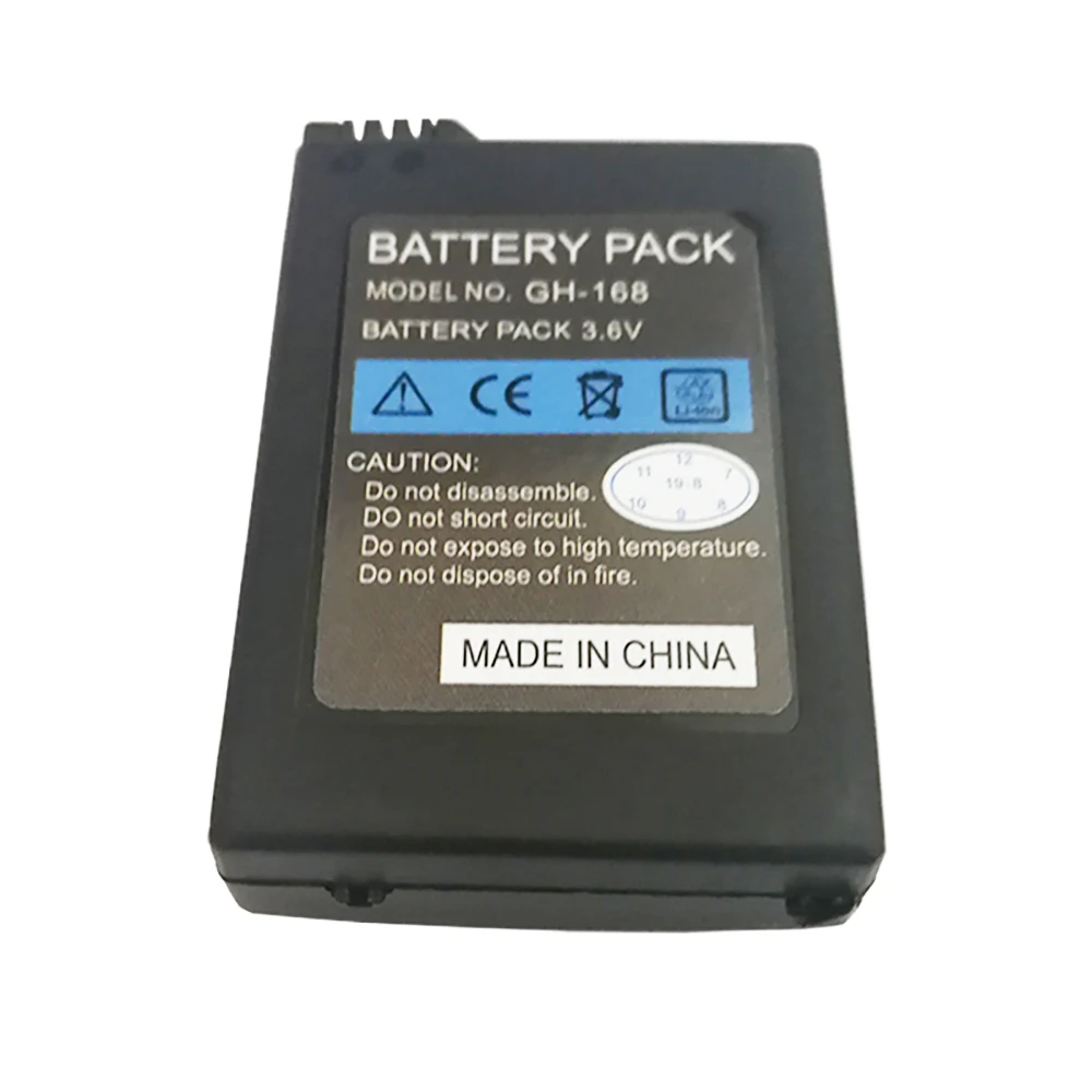 2pcs 3600mAh Battery For Sony PlayStation Portable PSP 1000 PSP1000 Console Gamepad Rechargeable Lithium Batteries