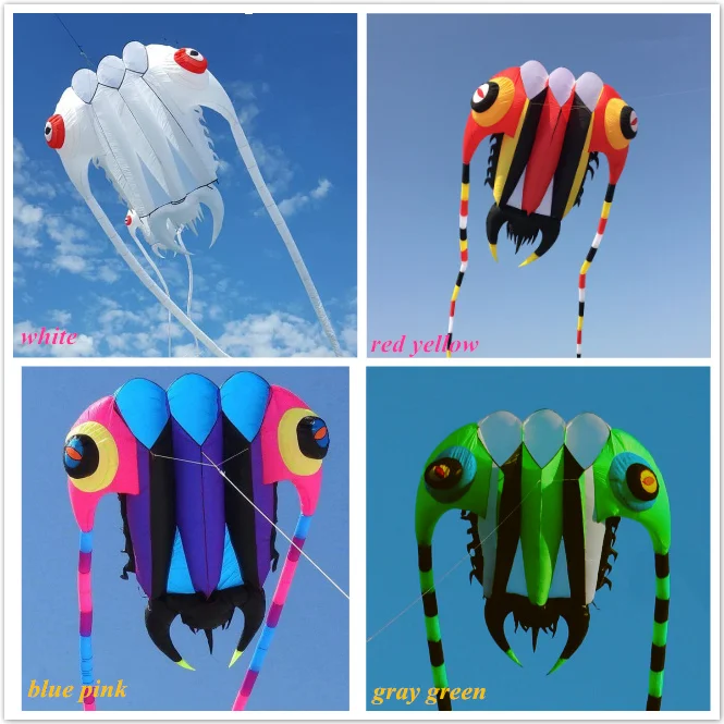 KITE-cometas grandes y suaves de 16m2 Trilobite, producto personalizado, venta de fábrica