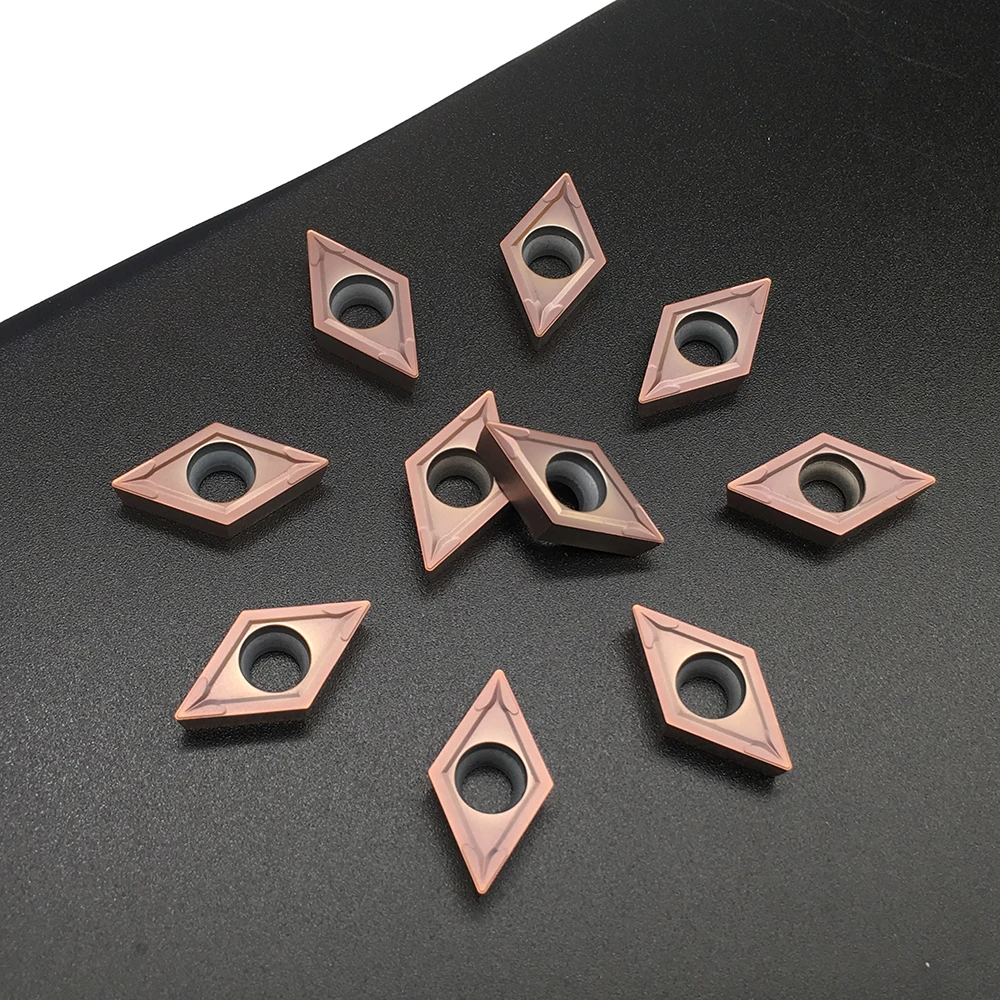 10PCS DCMT11T304 FT1125 Hohe Qualität Bearbeitung Cnc-drehmaschine Werkzeug Drehen Werkzeug Für drehmaschine Für Edelstahl Hartmetall Einsätze