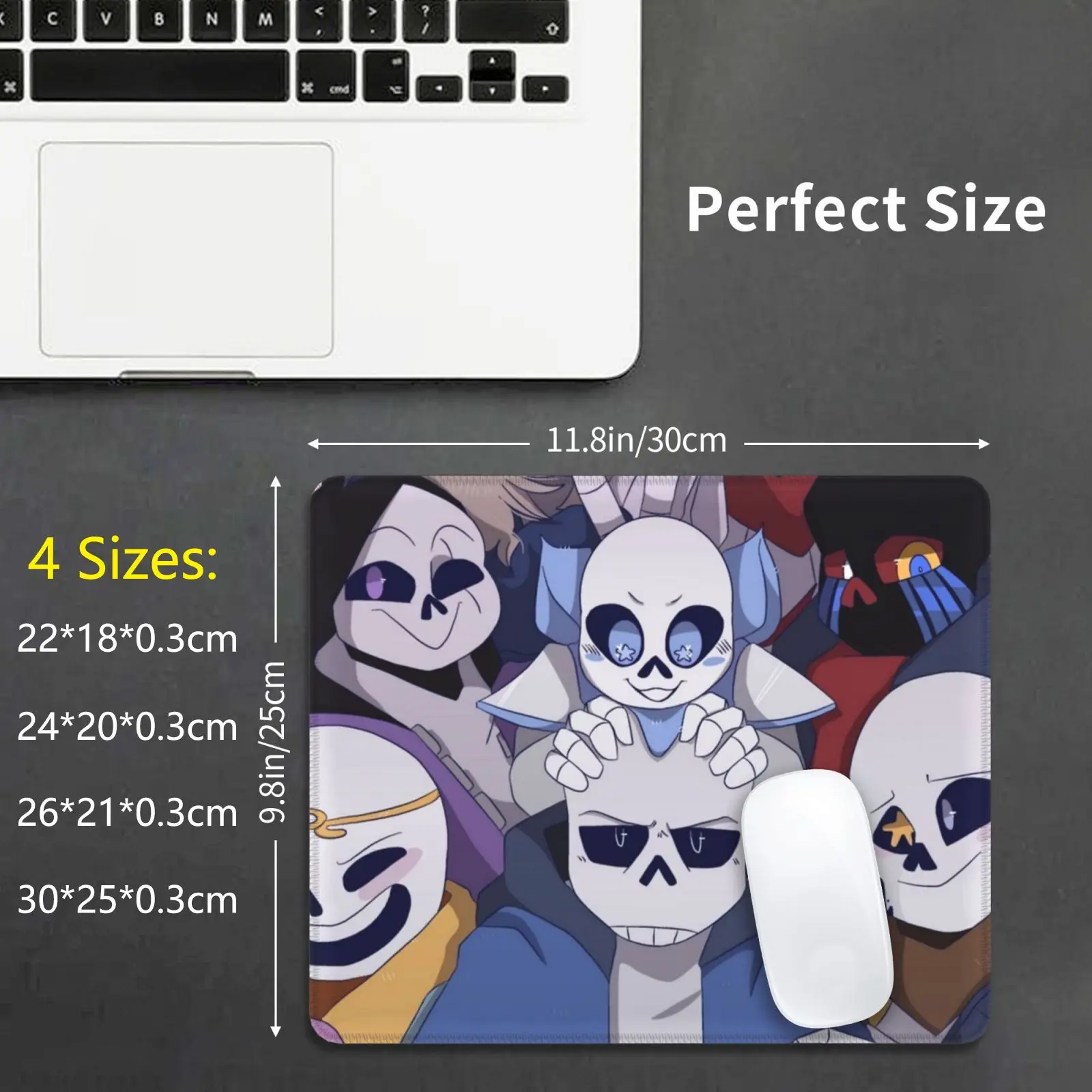 Sans Sans And Sans Mouse Pad DIY Print Undertale Sans Error Epic Dream Ink Reaper Horror Geno Flowey Au