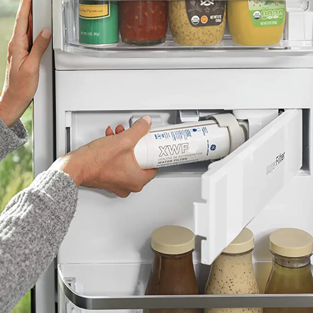 Sostituire il filtro dell'acqua del frigorifero GE XWF (1 confezione)