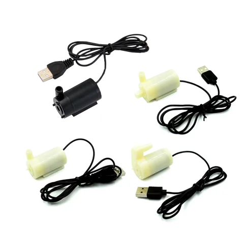 DC3-6V USB 저소음 브러시리스 모터 펌프, DIY 키트용 미니 마이크로 수중 워터 펌프, 120L/H