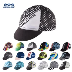 KAMALOCE Fashion Quick Dry Cycling Cap Coolmax Outdoor Sports Bicycle Cap Black Plain Road Racing Bike Hats