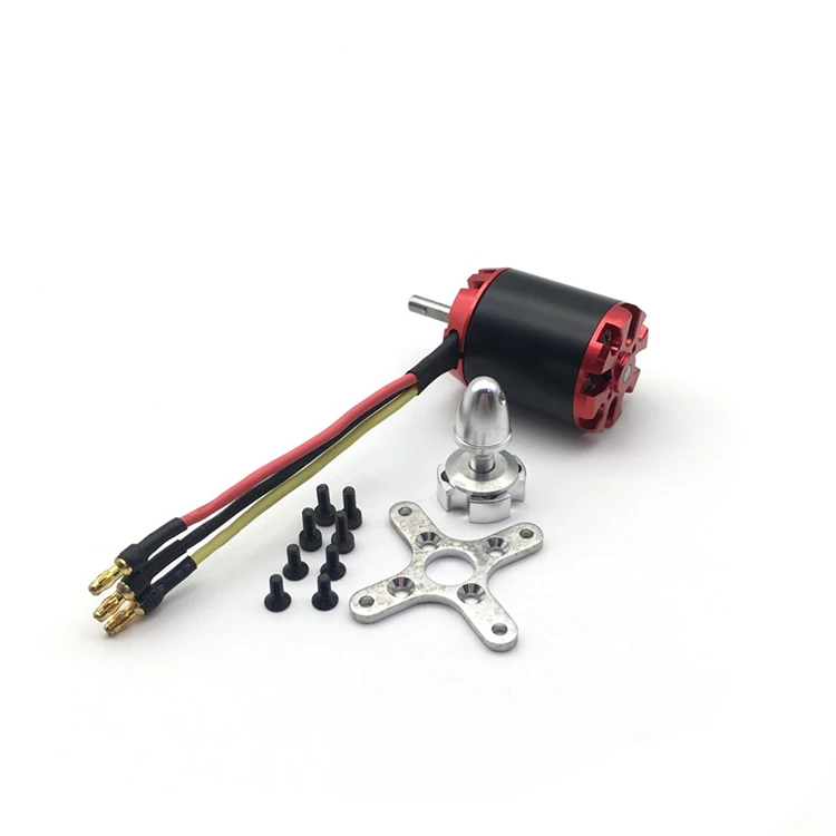 N3548 1250KV 900kv 2-4S 630W 2826  3548 brushless motor power for glider fixed wing model RC