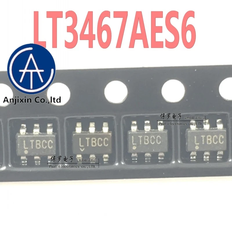 10pcs 100% orginal new real stock  Switching regulator LT3467AES6 LT3467 silk screen LTBCC SOT23-6