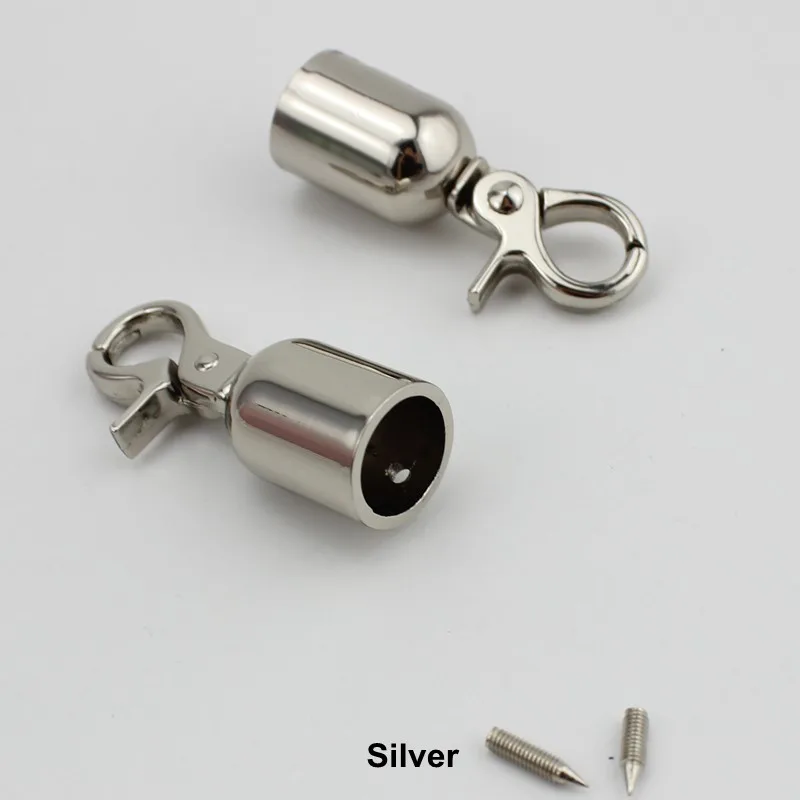 30pcs 3 colors 52*16mm metal fitting hardware handbag/bag's tassel cap clasp hook screw connector hanger hook