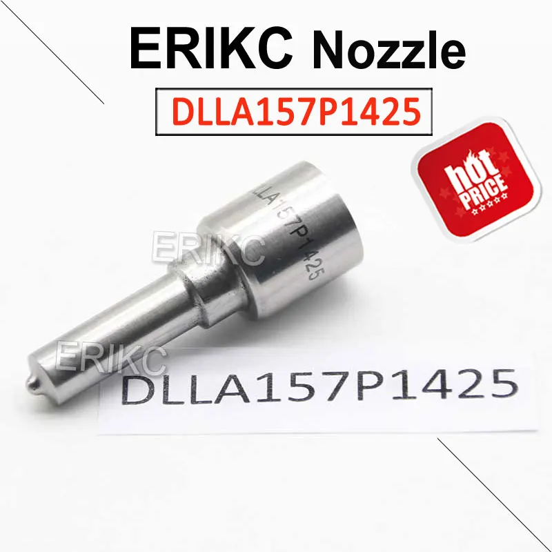 ERIKC DLLA157P1425 Full Cone Spray Nozzle 0433171887 Oil Common Rail Injector Pump Nozzle DLLA 157 P 1425 For Bosch 0445120049