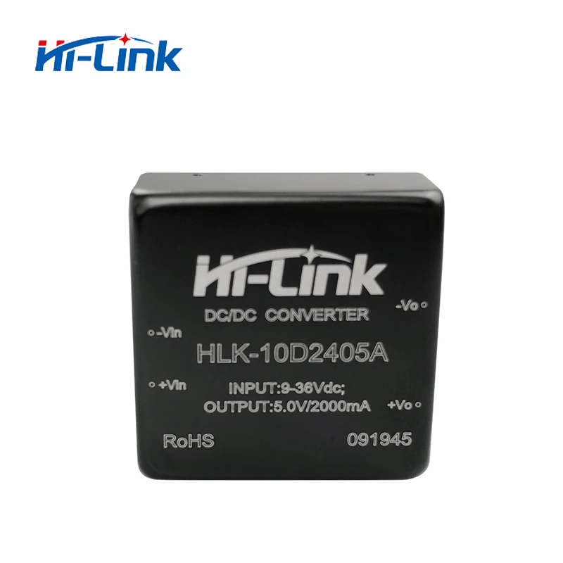 

Free Shipping 20PCS Hi-Link URB2405YMD-10WR3 10W 24V to 5V 2A Step Down Power Supply Module 91% Efficiency DCDC Converter