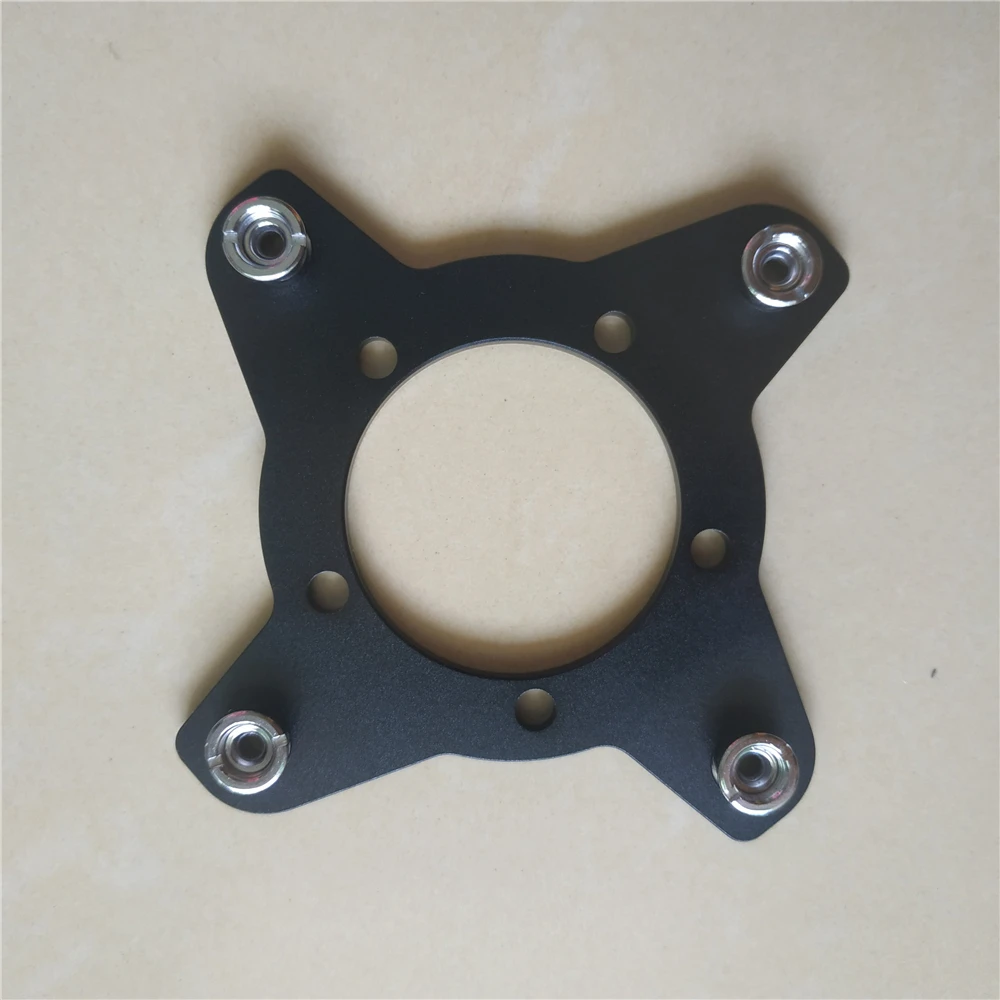 E-Bike Chainring Spider Adapter 104BCD Disc Chain Ring Holder Stand for Bafang Electric Motor Bike G340 BBS01 BBS02