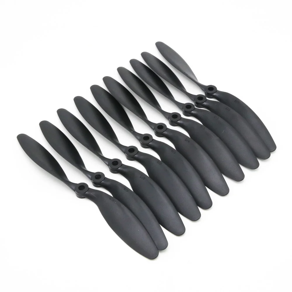 10pcs/lot 8060 Propellers Glass fiber & nylon Props for RC Airplane Quadcopter Perfect 8x6 RC Airplane Propellers Blades