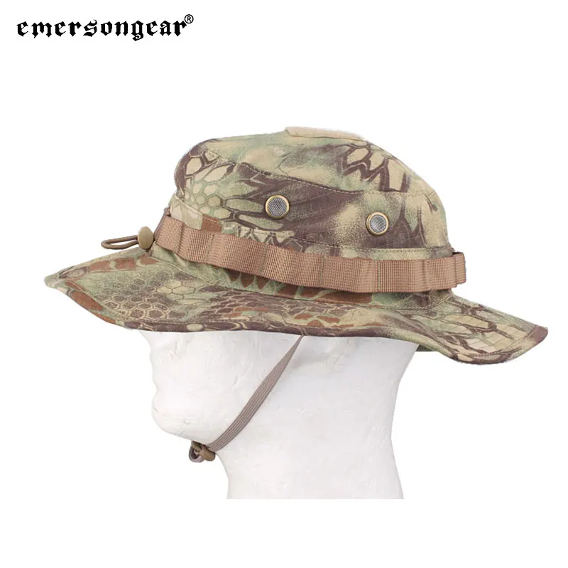 Emersongear Tactical Boonie Hat Hiking Climbing Cap Outdoor Sport Fishing Hunting Airsoft Headwear Sun Protective Gear EM8737UG