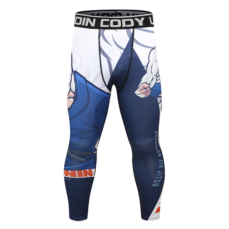 Cody Lundin Sports Compression Pants Bjj Gym Leggings Custom Running Sports Wear For Men Digital Printed  Active Tight  Trousers