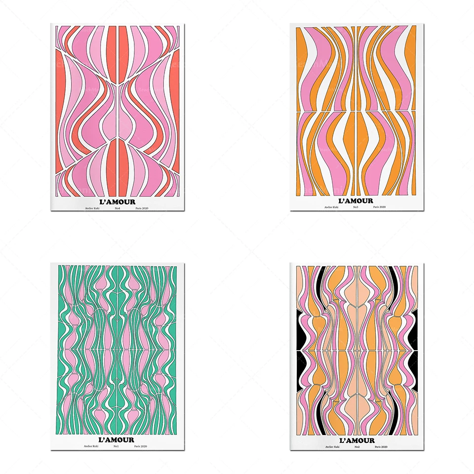 Love, 70s prints, art prints, moorish art romantic decor wall home unique poster