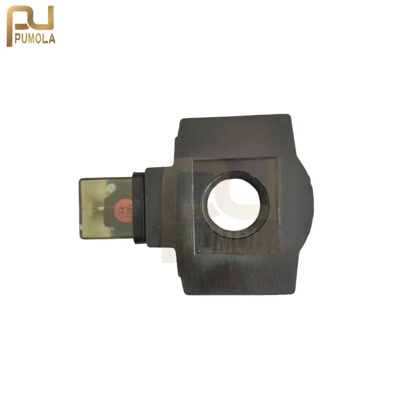 Katup Solenoid Hidrolik Koil Tipe Persegi Ukuran Lubang Dalam 26Mm Panjang/Tinggi 48Mm AC220V Ganti untuk MFJ12-54YC