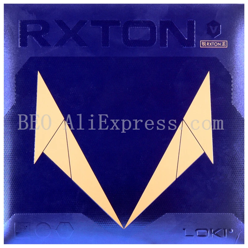 

LOKI RXTON 5 / RXTON V Table Tennis Rubber (Sticky rubber + High Density Sponge) Original WANG HAO RXTON-5 Ping Pong Sponge