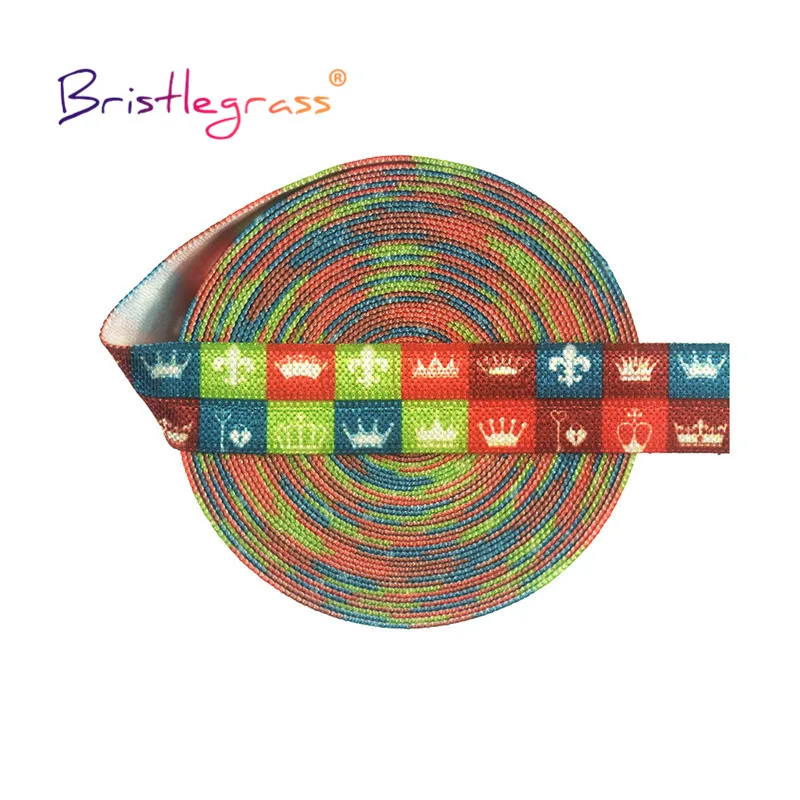 BRISTLEGRASS-cinta elástica de satén de licra, diadema para el pelo, vestido de tutú, costura, 2, 5, 10 yardas, 5/8 pulgadas, 15mm accesorios de costura correas para bolsos costura accesorios novedosos correa bolso