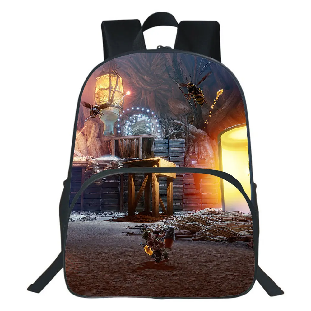 

It takes two Backpack Kindergarten Mochila Boys 3D Cartoon School Bag Teens Girl Storage Bag Travel Bags Children Rucksack New