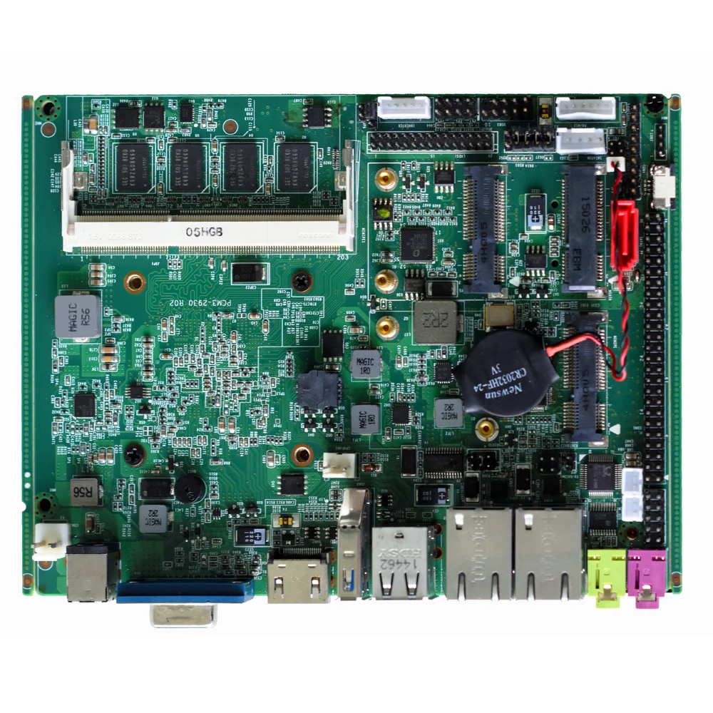 

Industrial Motherboard Intel Celeron N2930 CPU 4Gb Ram 128GB SSD 1*HDMI LVDS VGA MainBoard