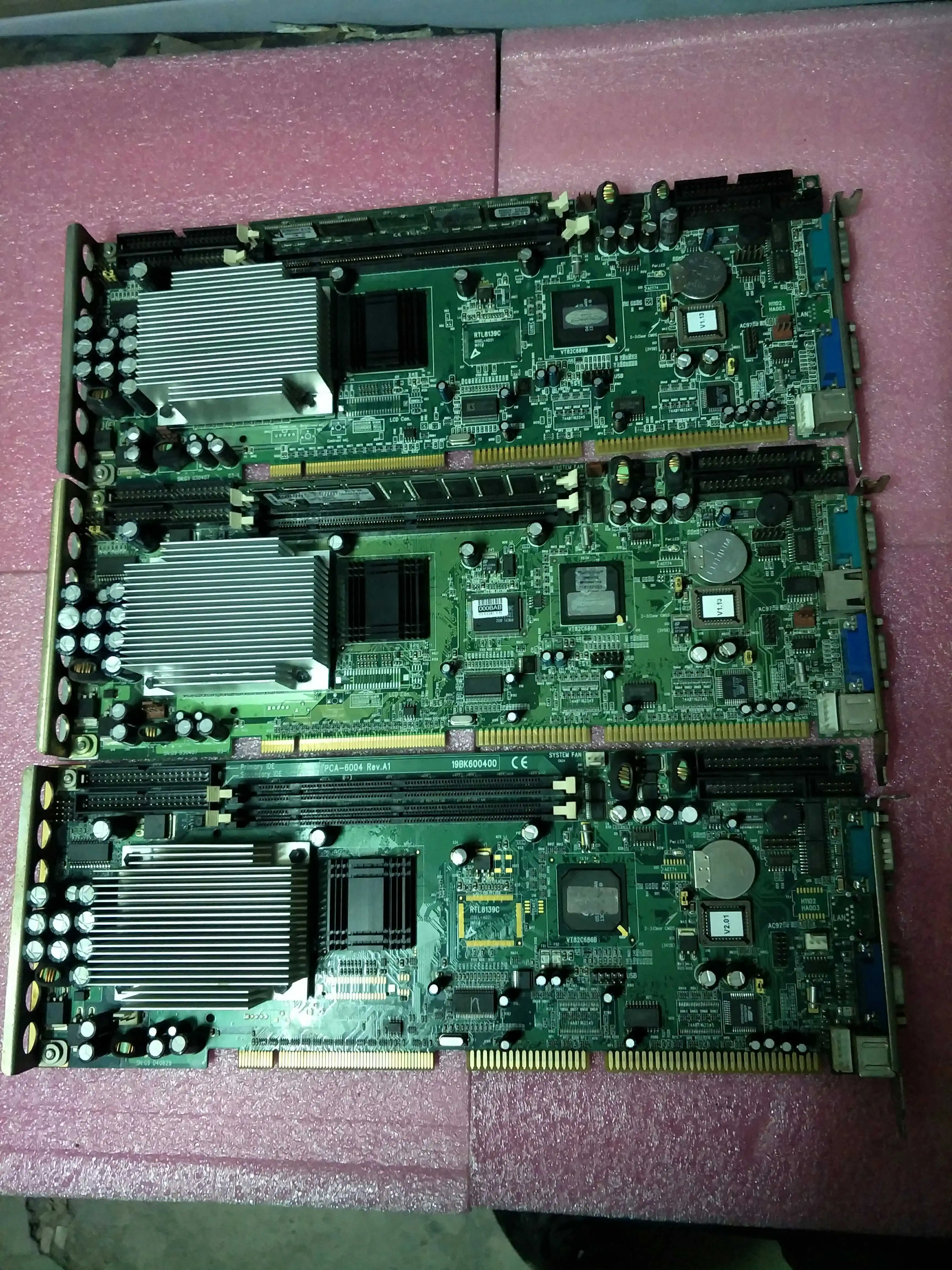 Yanhua PCA-6004 REV ,A1 A2 90% new PCA-6004 give memory real picture