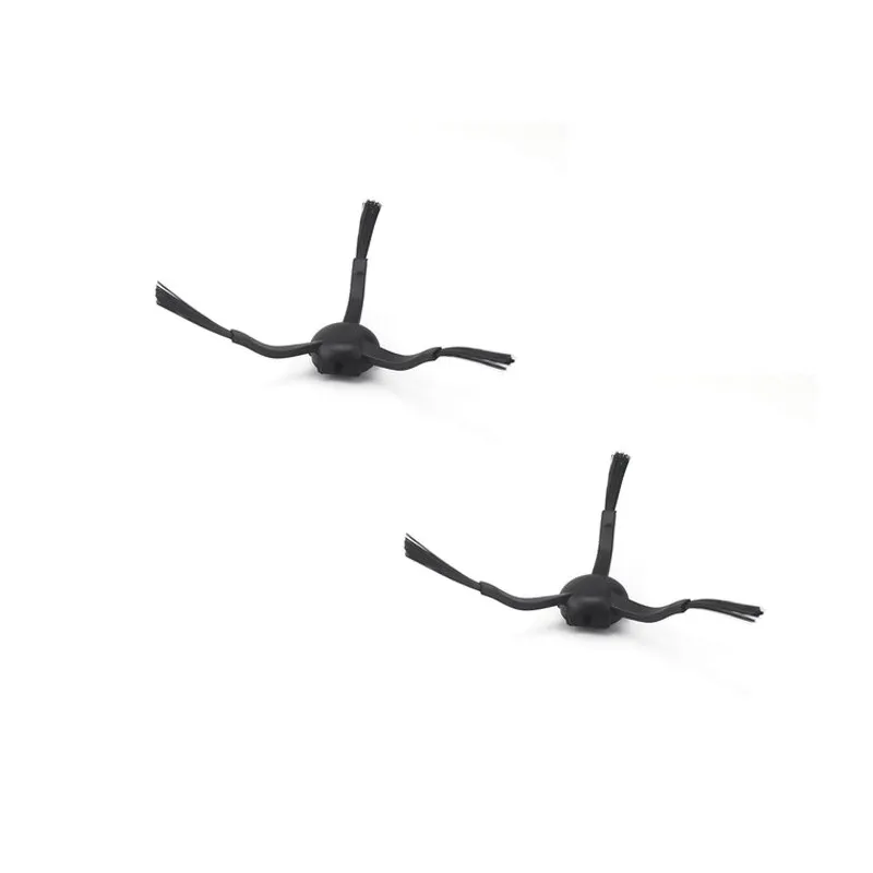 2 pçs preto/branco cor escova lateral universal para xiaomi mijia mop 1c/1t para dreame d9/f9 robótico aspirador de pó peças