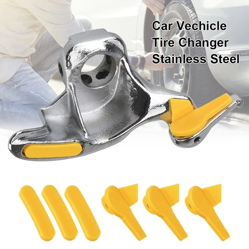 Imagen 2 del producto Cambiador de neumáticos de coche de 28/30mm, herramientas de cambio de neumáticos, abrazaderas, llave inglesa, Kit de desmontaje, accesorios universales para motocicleta y camión