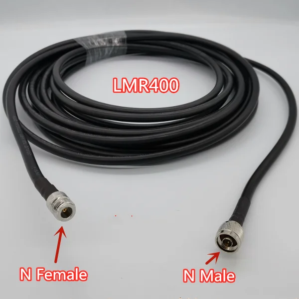 

New LMR400 cable N Male To N Female Connector RF Coaxial Pigtail Antenna Cable LMR-400 Jumper Cable