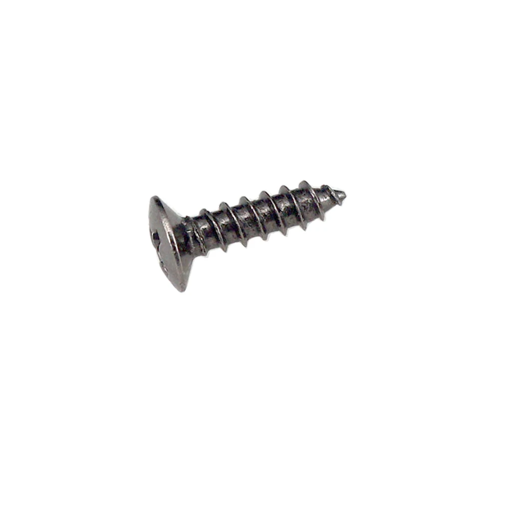 BLACK Guitar Pickguard Scratchplate Mounting Screws - Package of 50pcs, 3mm