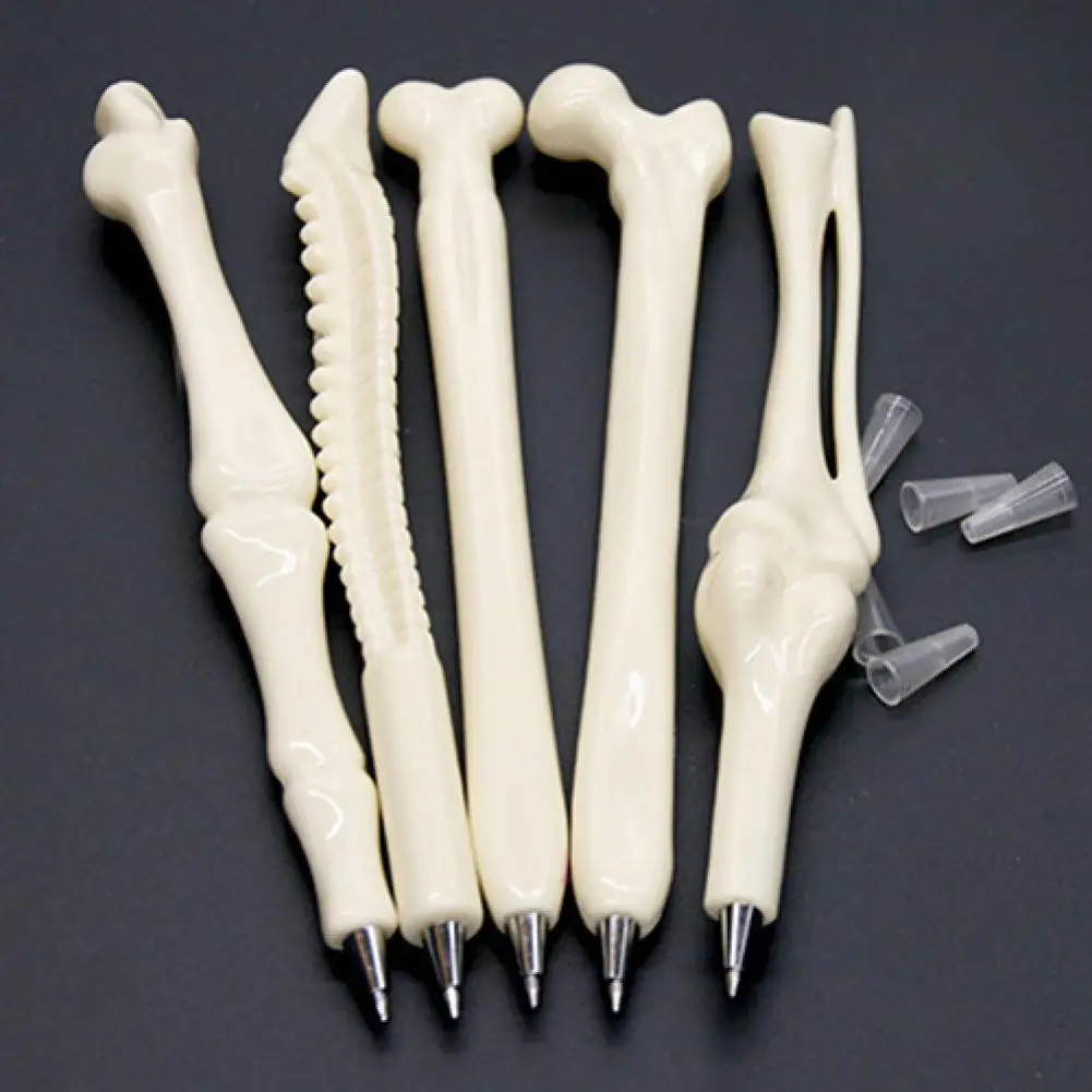 Creative Ball Point Pen Bone Shape Nurse Doctor Student Teacher Stationery Gift