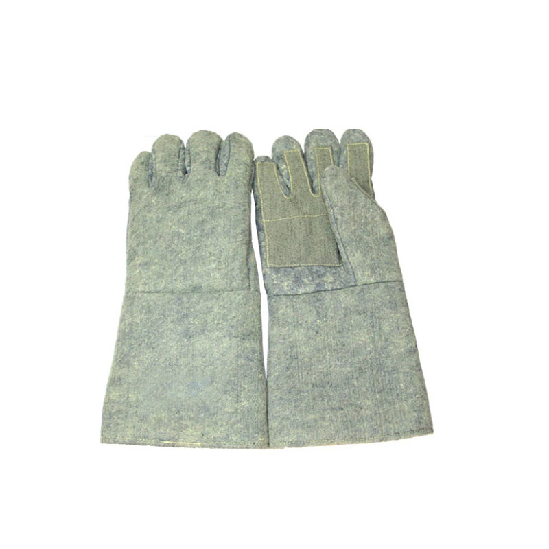 500 Degree Work Safety Welding Oven Gloves High Temperature Resistance Overall Aramid Carbon Wear Resistant Heat Insulation Flam