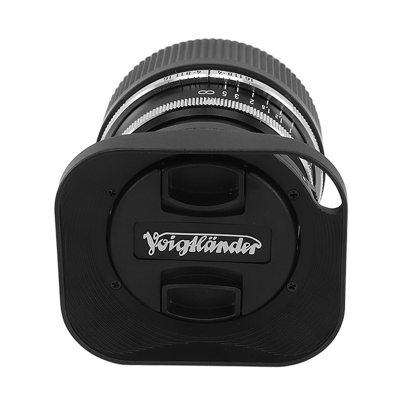 Haoge Bayonet Square Metal Lens Hood Shade with Hollow Out Designed for Voigtlander ULTRON 28mm f2 Type I & II VM Lens