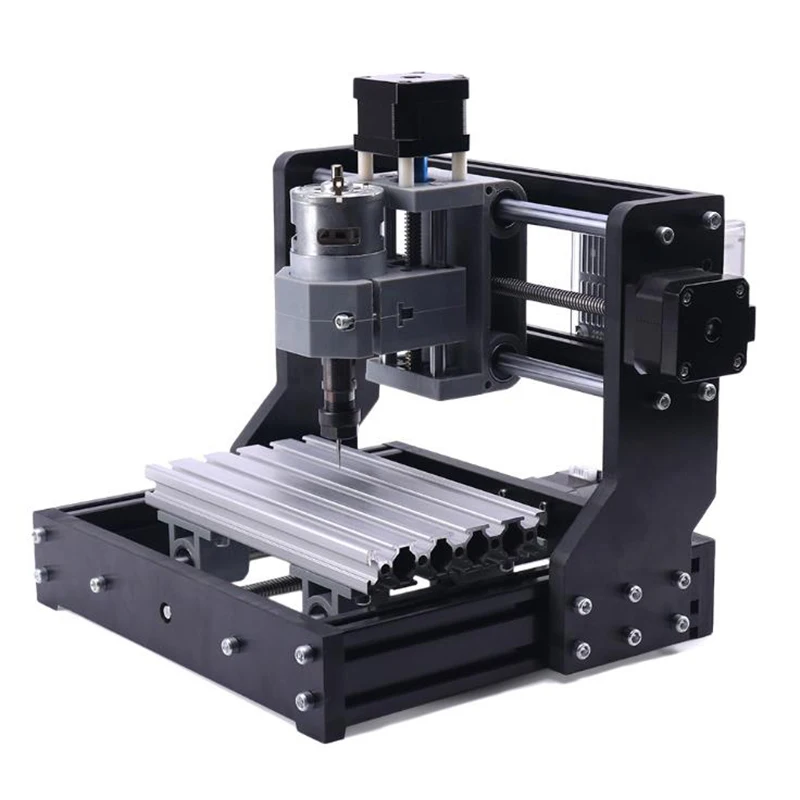 Laserowa maszyna grawerująca Mini grawerka CNC mała trzyosiowa podwójnego zastosowania może być obsługiwana w trybie offline