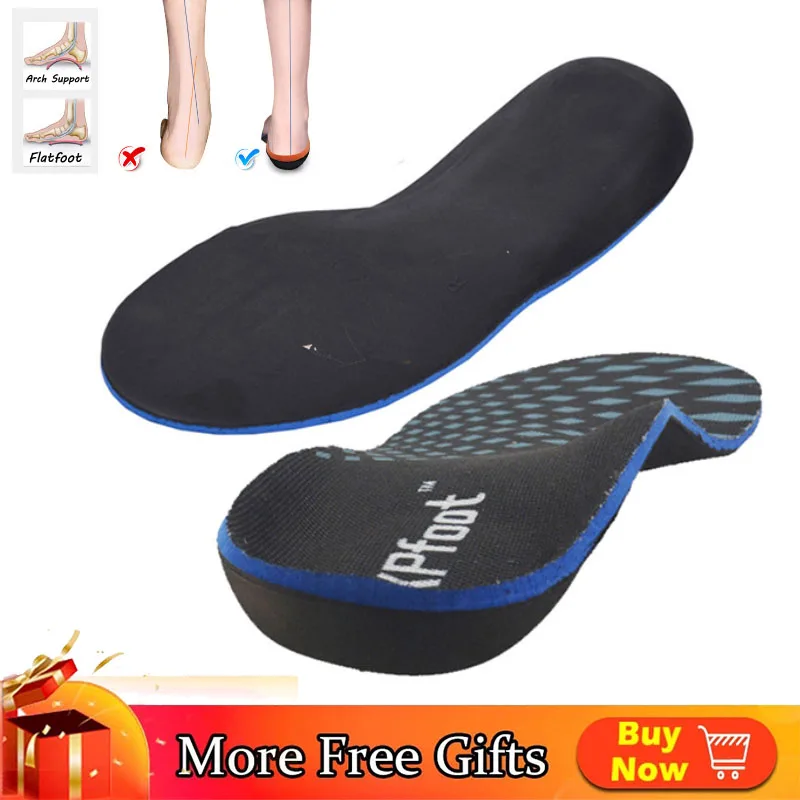 Premium Orthotic Gel Insoles Orthopedic Flat Foot Health Sole Pad For Shoes Insert Arch Support Pad For Plantar fasciitis Unisex