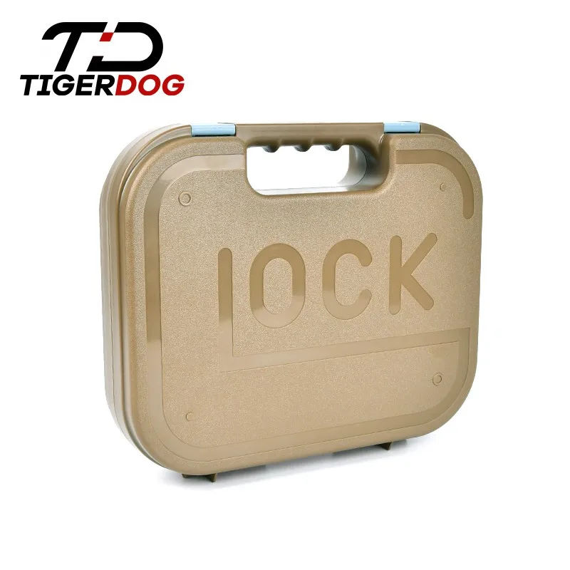 WADSN Airsoft ABS Glock caja de transporte de seguridad para pistola Kublai, maleta para Rifle, accesorios de almacenamiento, caja dura para