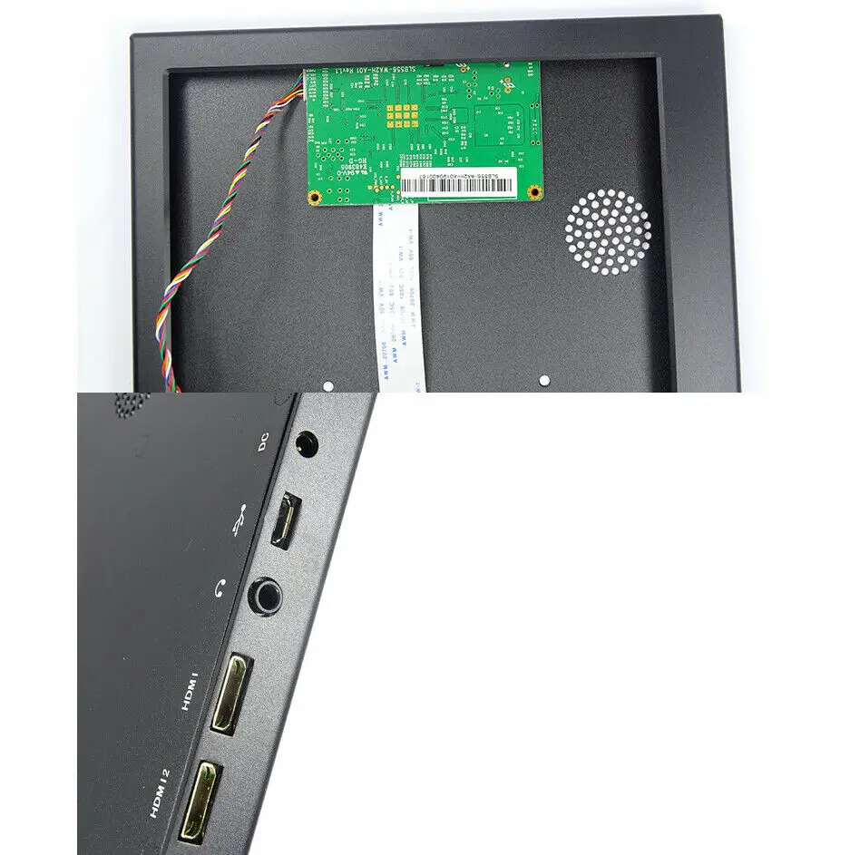 De Metal carcasa de aleación caja compatible con panel de pantalla + mini Micro 2 compatible con HDMI EDP kit de placa controladora DIY universal