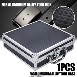 Portable Aluminium Alloy Handheld Box Tool Storage Flight Case Organizer +Sponge