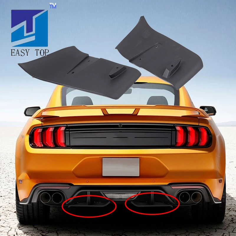 

Car Rear Bumper Valence Aero Foil Kit For Mustang GT 2018+