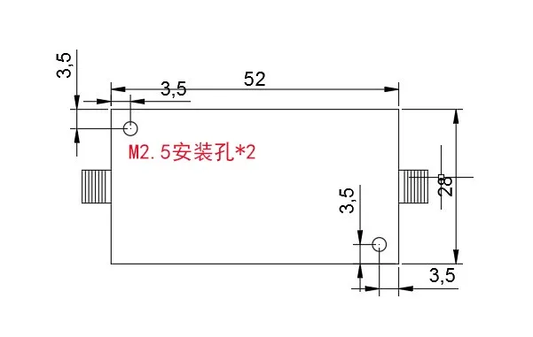 Radio Frequency Limiting Amplifier DC-1.5G Broadband Amplifier Linear Gain Intermediate Frequency Limiting Amplifier