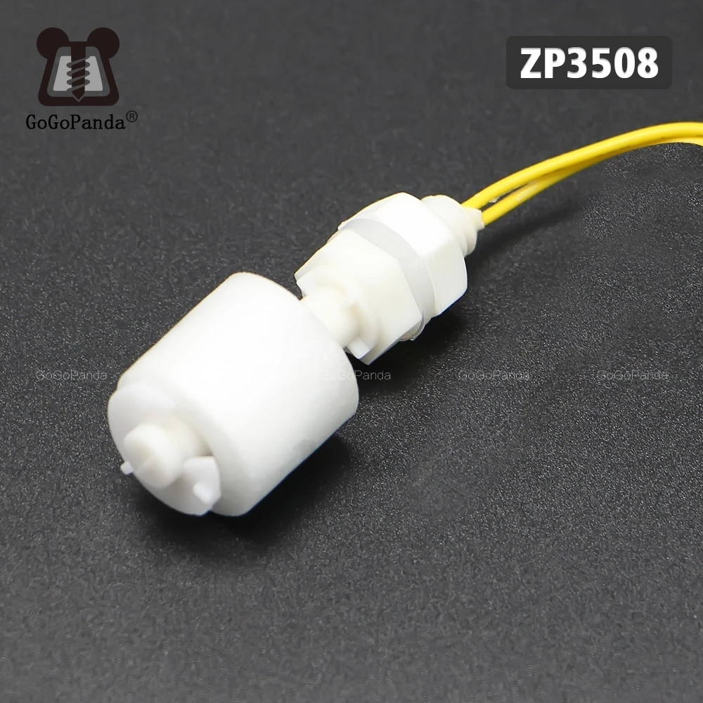 Free Shipping ZP3508 5Pcs M8*35mm 100V 220V Float Switch Mini Type Poly Propy Water Level Liquid Sensor Normal Close NC