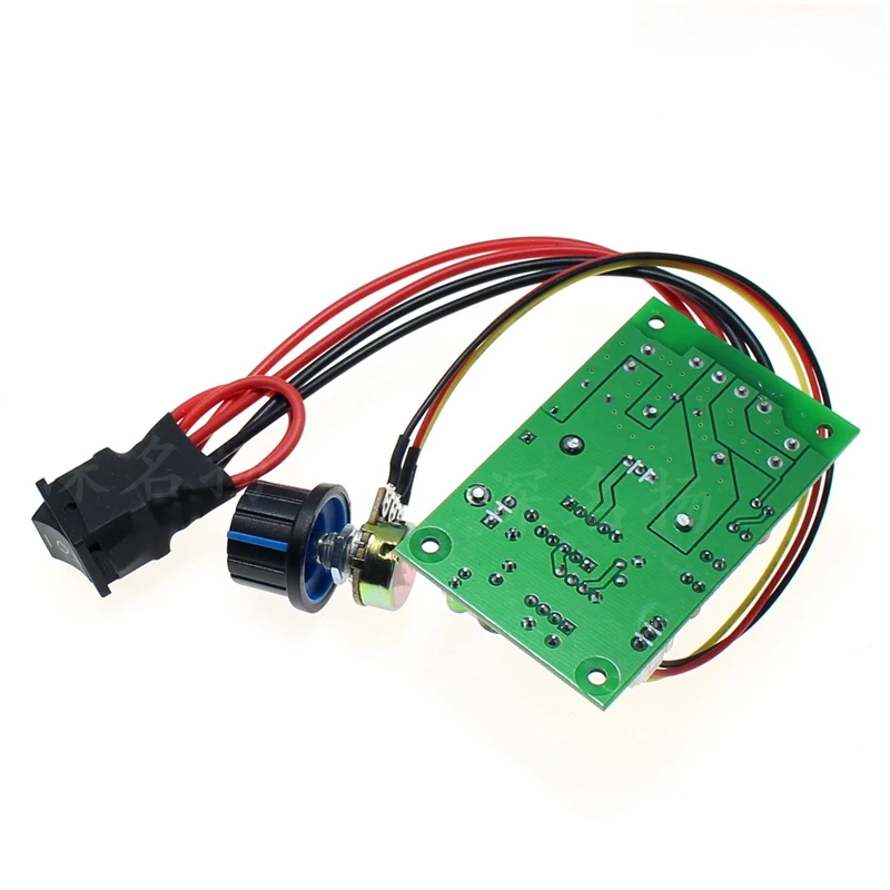 CCM6N 6V-30V DC Motor Speed Controller Forward&Reverse Switch 6A PWM Adjustable Motor Speed Regulator with 5V 0.1A Output