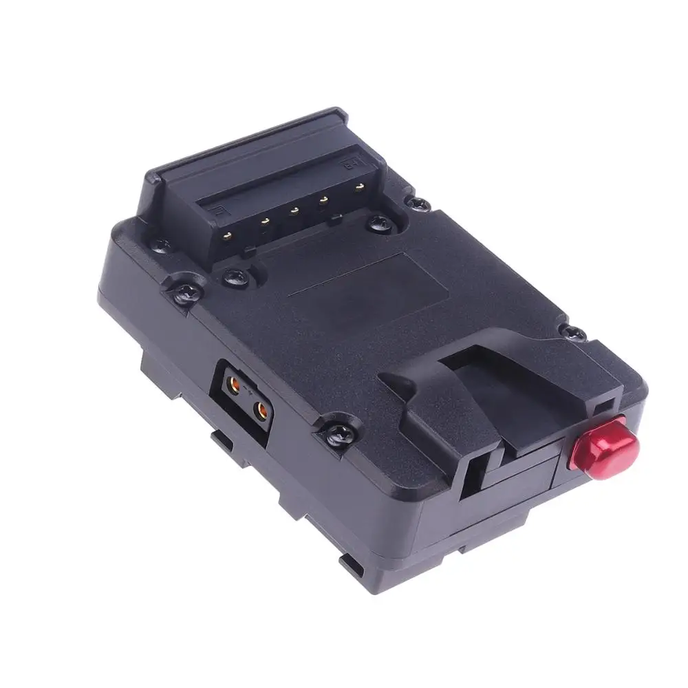 FOTGA V-Lock D-tap Battery Plate Adapter V Mount Plate for Sony NP-F Battery Monitors Cameras