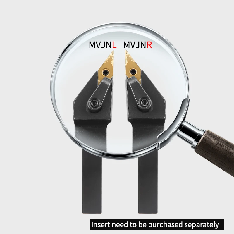 1pc MVJNR2020K16 MVJNR1616K16 MVJNR2525M16 External Turning Tool Holder VNMG Carbide Inserts MVJNR Lathe Cutting Tools Set