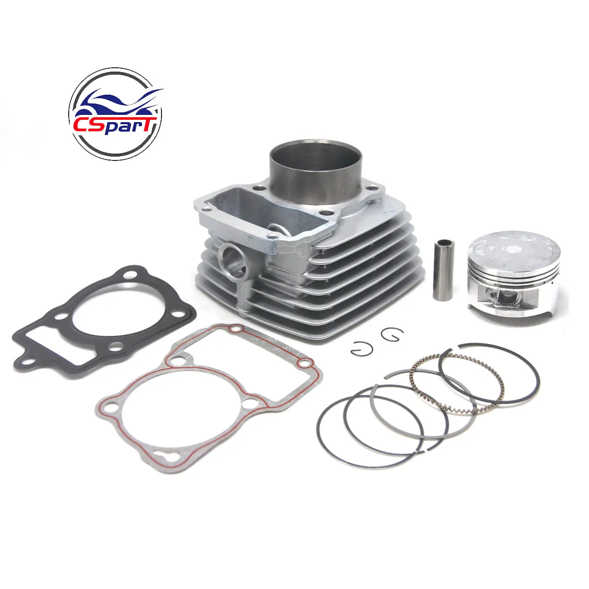 

63.5mm Cylinder Piston Ring Gasket Kit Air 200CC Zongshen Shineray Bashan Taotao Dirt Bike Pit ATVs Quad