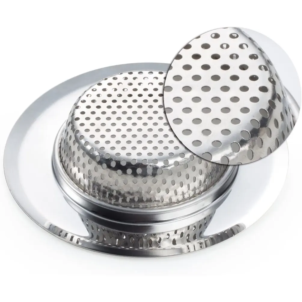 2 pezzi lavello da cucina in acciaio inox filtro bacino varie tappo di scarico filtro lavello scarico bagno Catcher tappo gadget da cucina