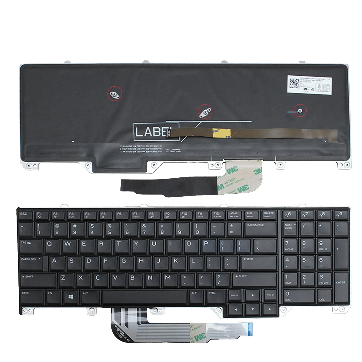 

new for DELL Alienware 17 R4 Keyboard Backlit US