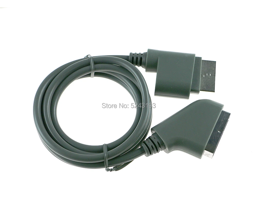 Scart-cabo de vídeo para xbox 1.8, 360 m, rgb, hd, tv, av, versão 360, console, acessórios para jogos
