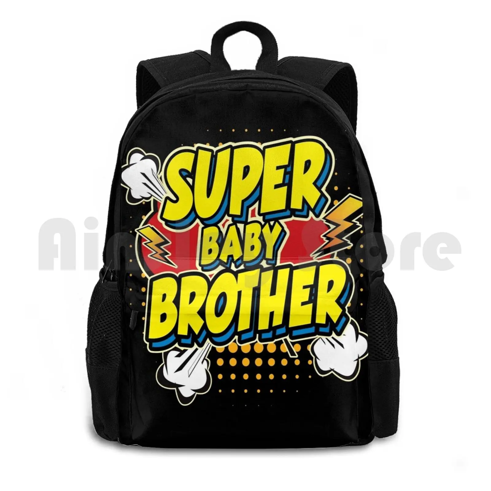 

Super Baby Brother 01 Outdoor Hiking Backpack Waterproof Camping Travel Awegift 50th Birthday Best 60th Birthday For Women Moms