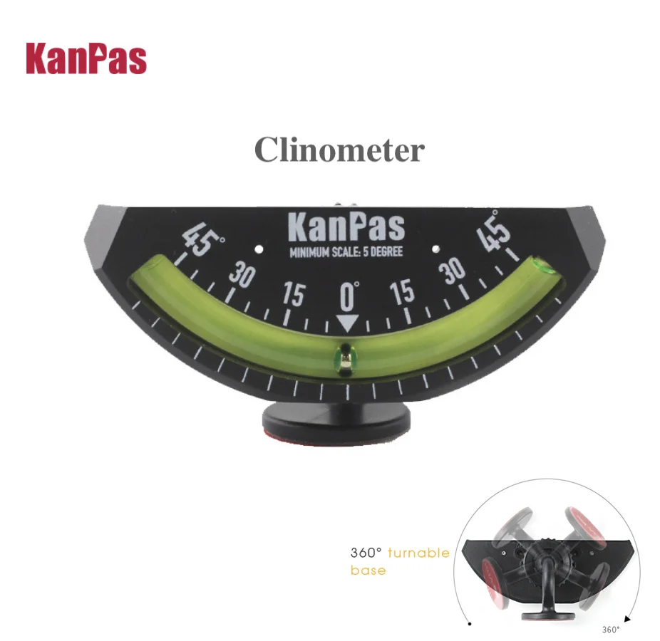 KANPAS inclinometer, Level /RV clinometer / Marine clinometer