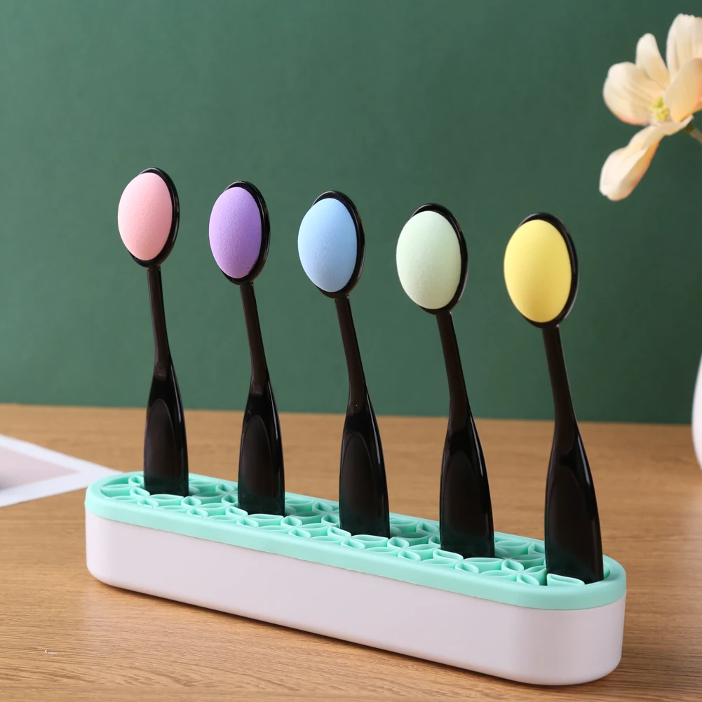 5 Pcs/set Blending Sponge Brushes with Caps Used for Coloring Making Card Brushing Painting Craft Different Colors Small Tools