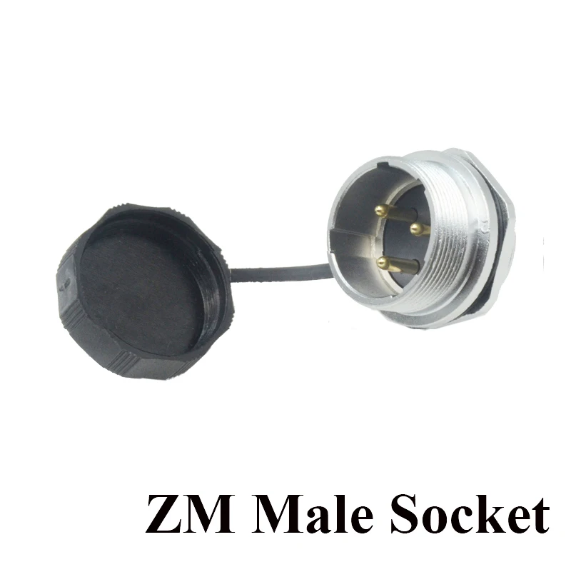 Original Weipu WS24 Stecker 2 3 4 9 10 12 19 Pin Weibliche TP Metall Schlauch Kabel Stecker Männlichen Z ZM ZG Platz Flansch Hinten Montieren Socke – Detail 12