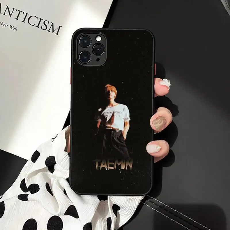 Shinee Taemin Phone Case For iPhone 8 7 6 6S Plus 5 5S SE 2020 11 11pro max XR X XS MAX DIY Custom Back Cover